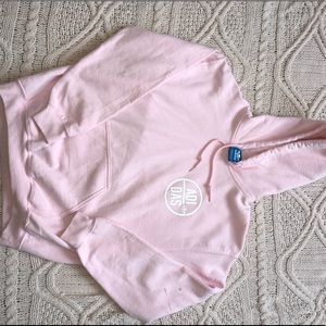 adidas baby pink hoodie